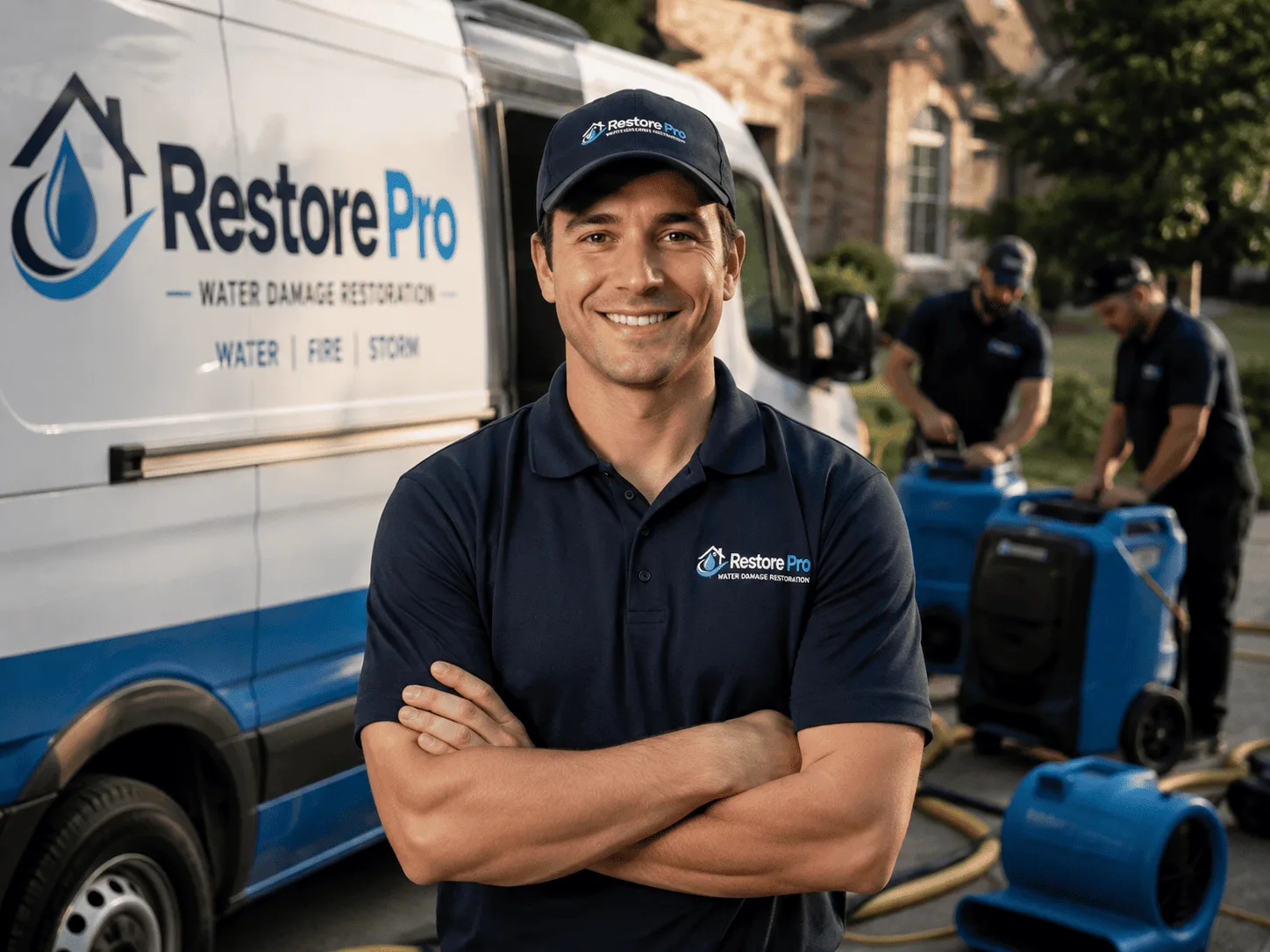 Water Damage Restoration company in Kirvin, TX