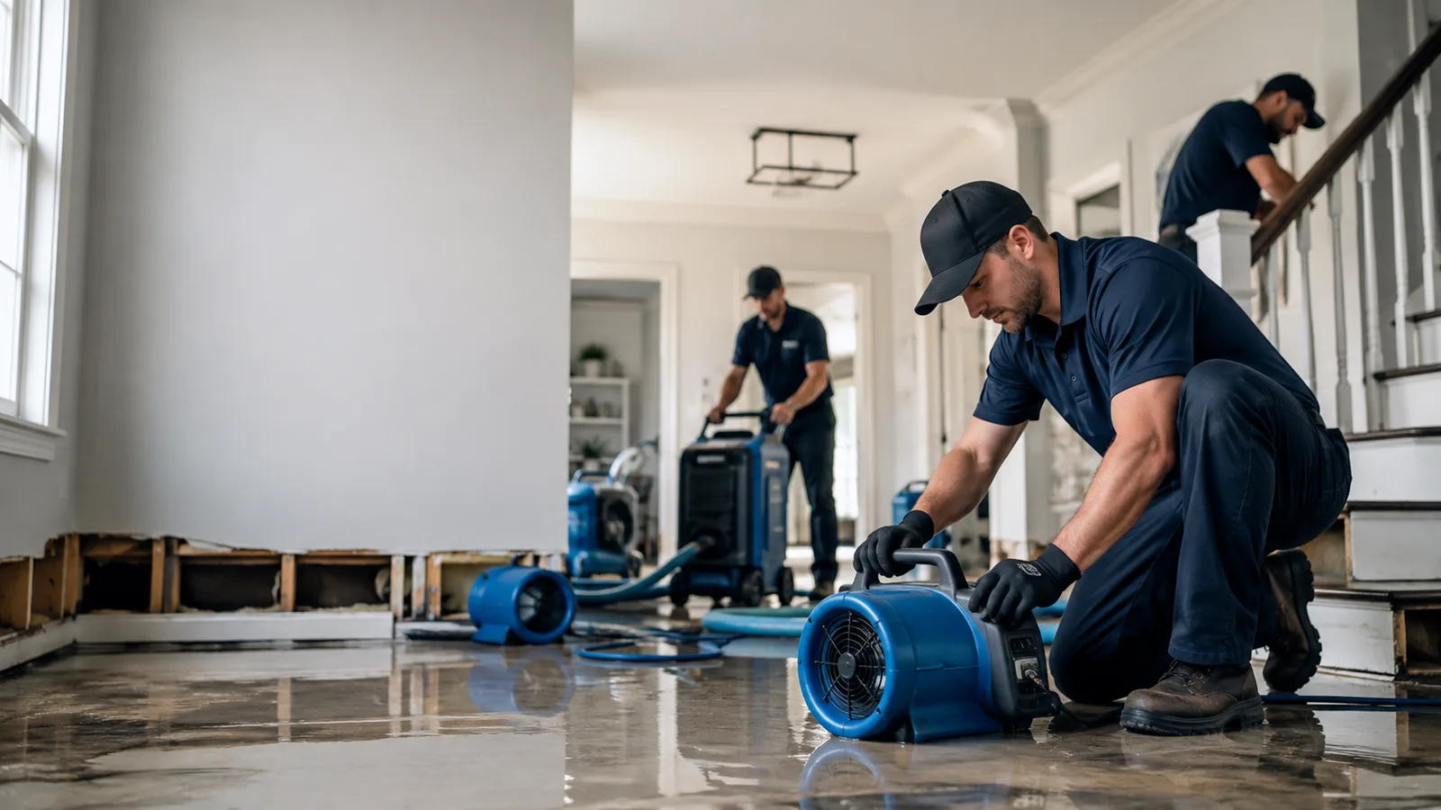 Water Damage Restoration in Kirvin, TX near me